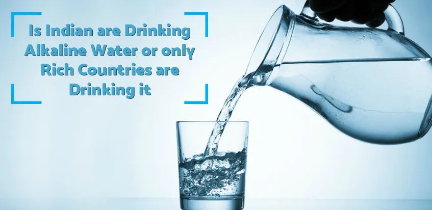 drinking alkaline water