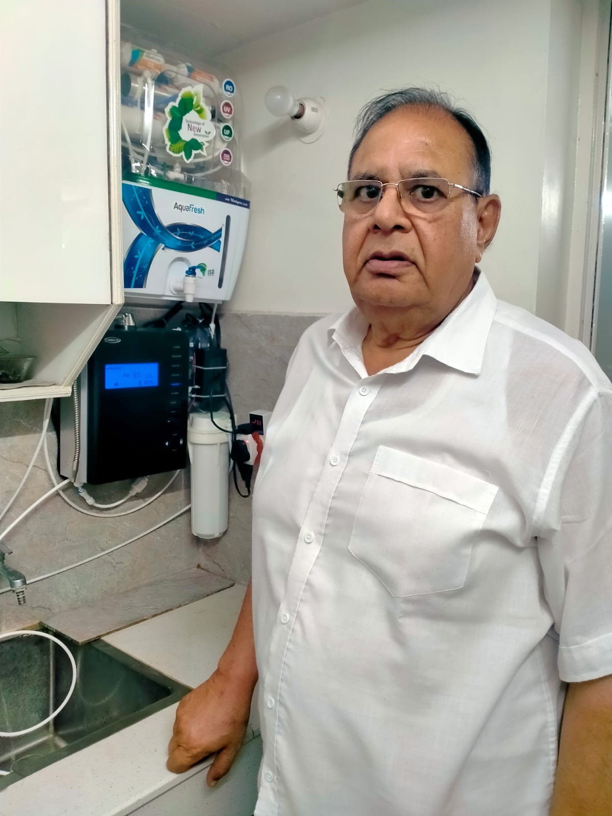 Fresh Installation for Ajay Sharma of Chanson Quality Water Ionizer