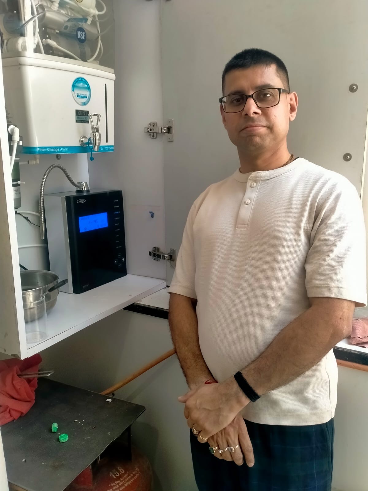 Fresh Installation for Deepak Sharma from Gurugram of Chanson Quality Water Ionizer