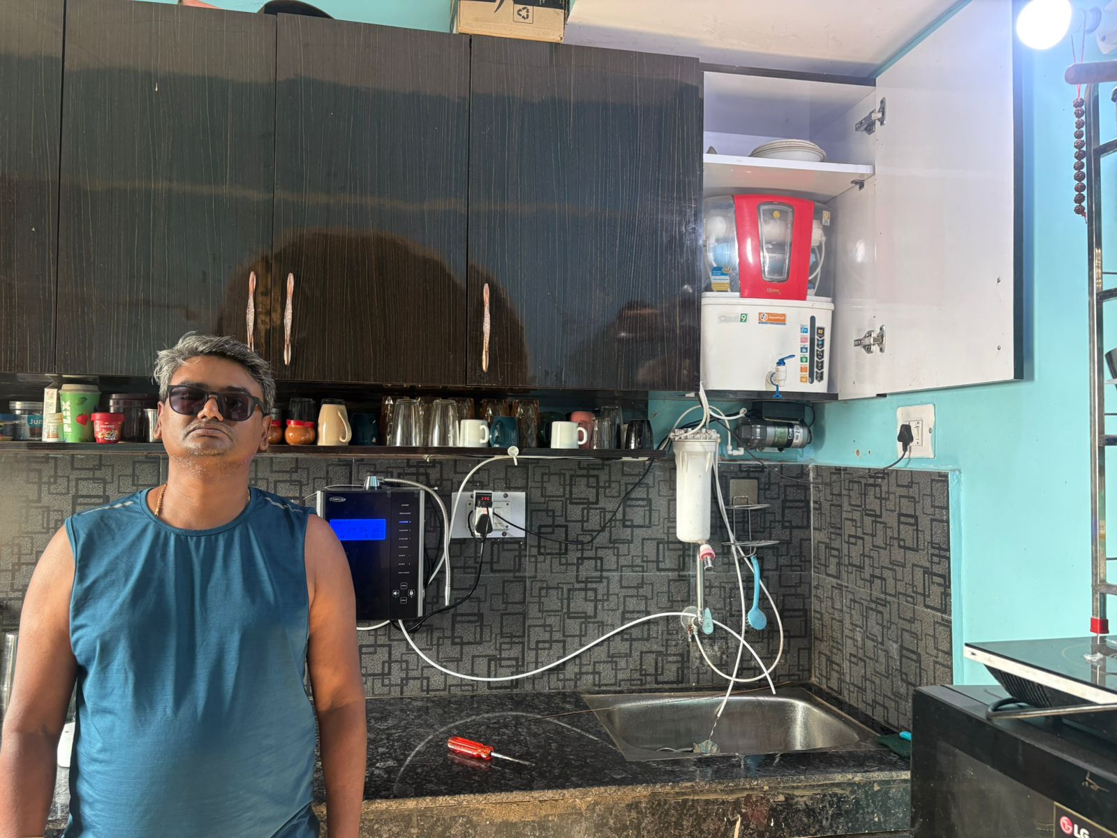 Fresh Installation for Ravinandan Prasad Singh from Nalanda Bihar of Chanson Quality Water Ionizer
