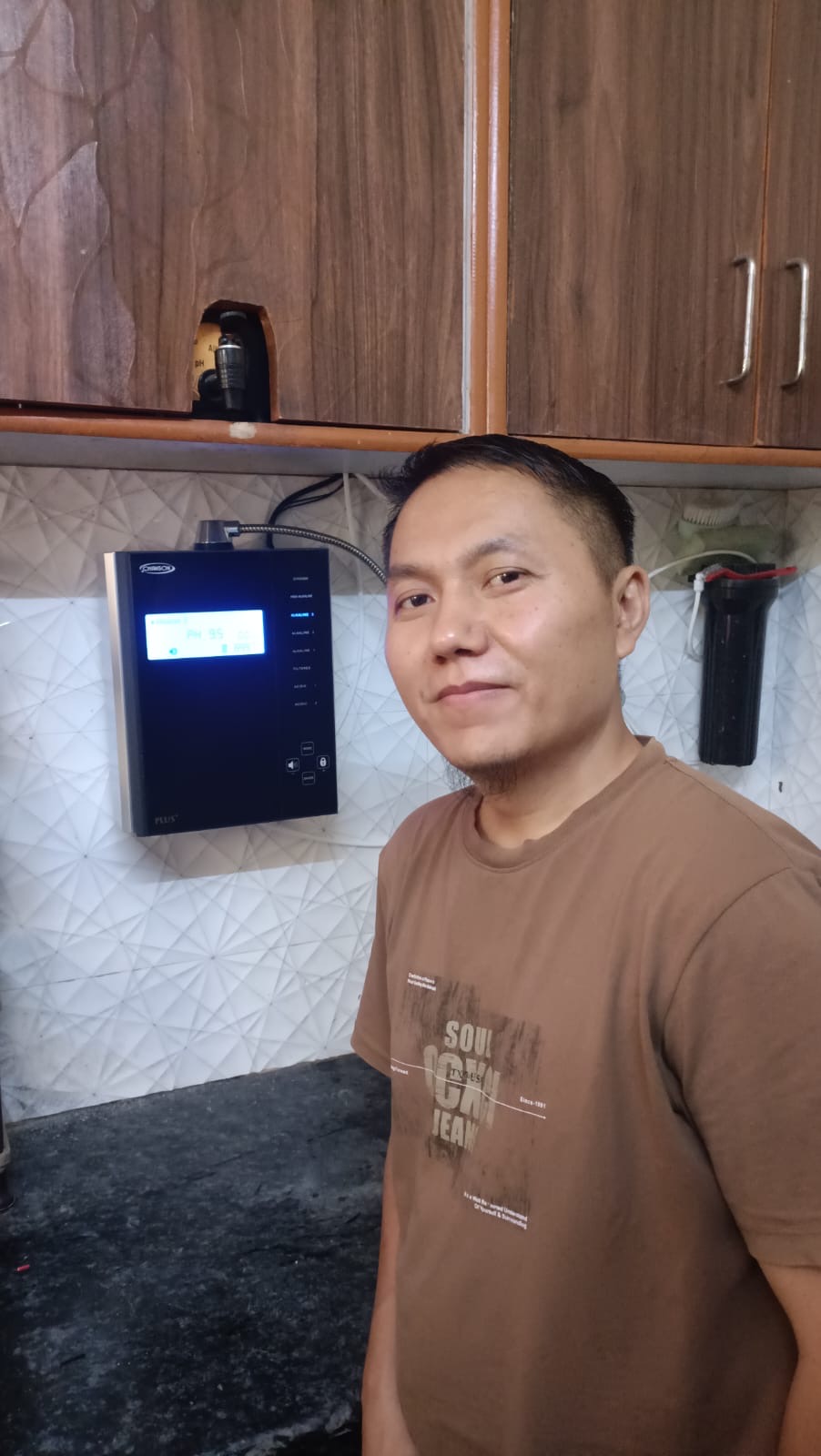 Fresh Installation for Joe from Uttam Nagar Delhi of Chanson Quality Water Ionizer