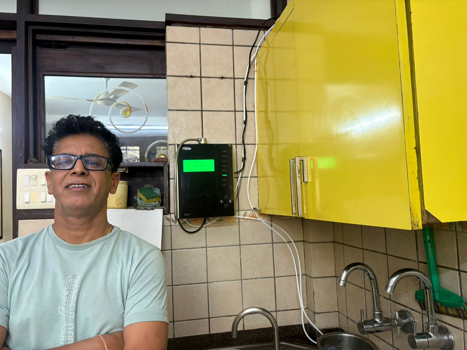 Fresh Installation for Rohit Anand from Paschim Vihar New Delhi of Chanson Quality Water Ionizer