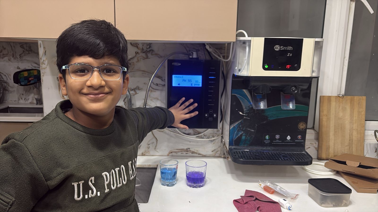 Fresh Installation  of Chanson Quality Water Ionizer