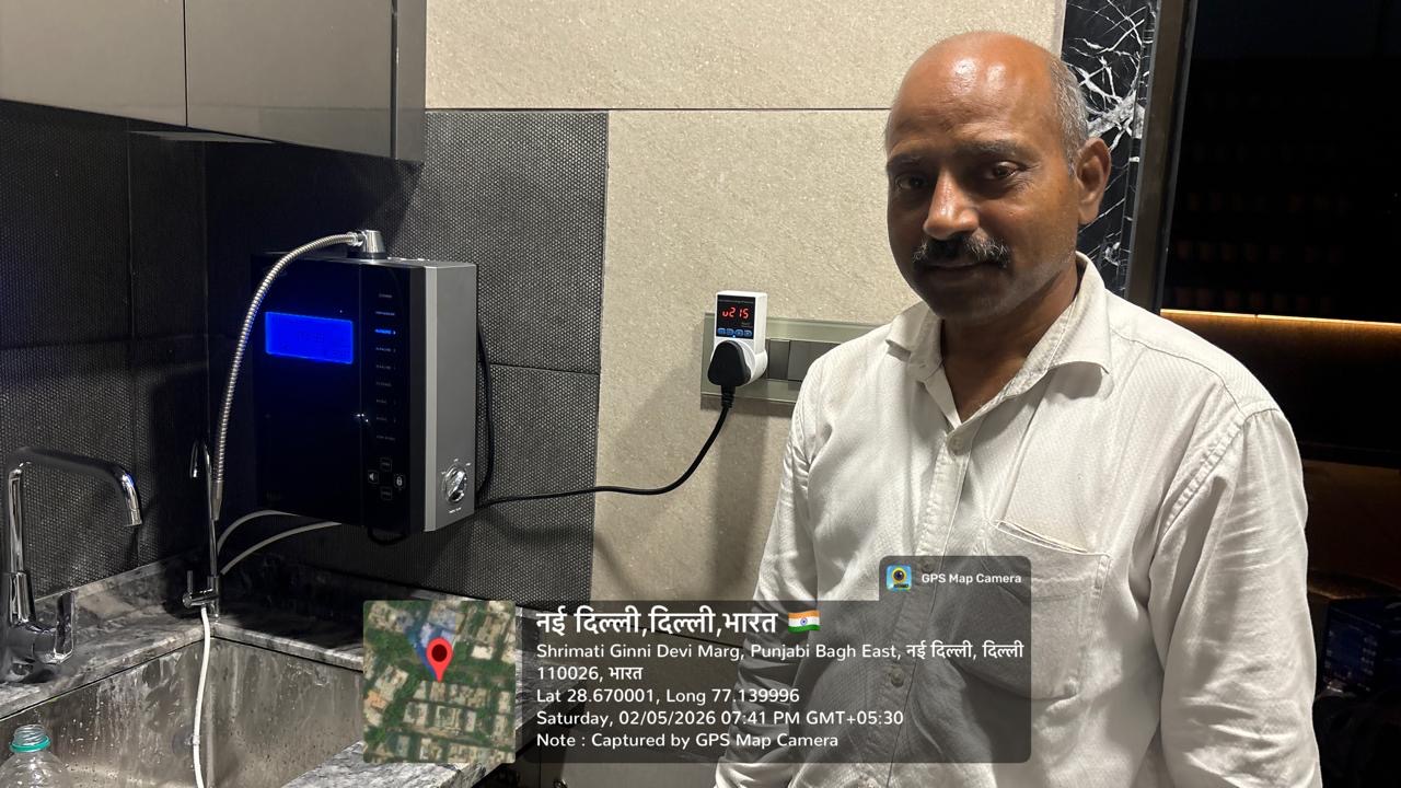 New Installation of Chanson Quality Water Ionizer At Punjabi Bagh Delhi