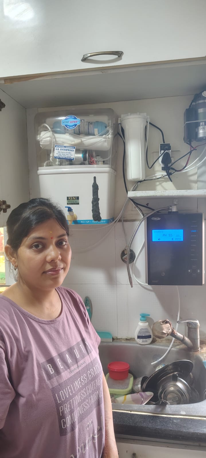 New Installation of Chanson Quality Water Ionizer at Zenith apartment, Indirapuram, Ghaziabad 201014.
