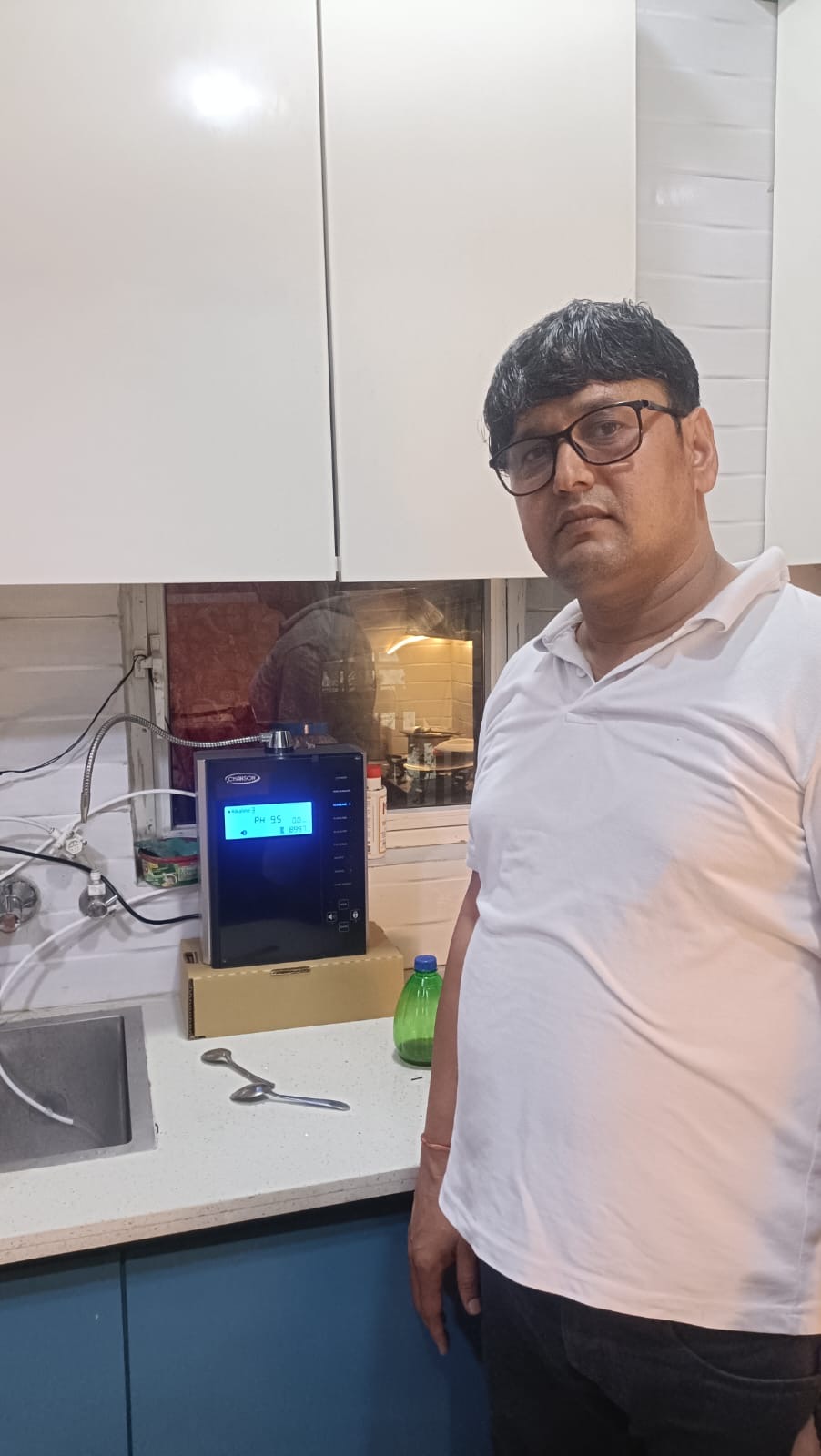 New Installation of Chanson Water India ionizer installed at Amrapali centurion park greater noida west